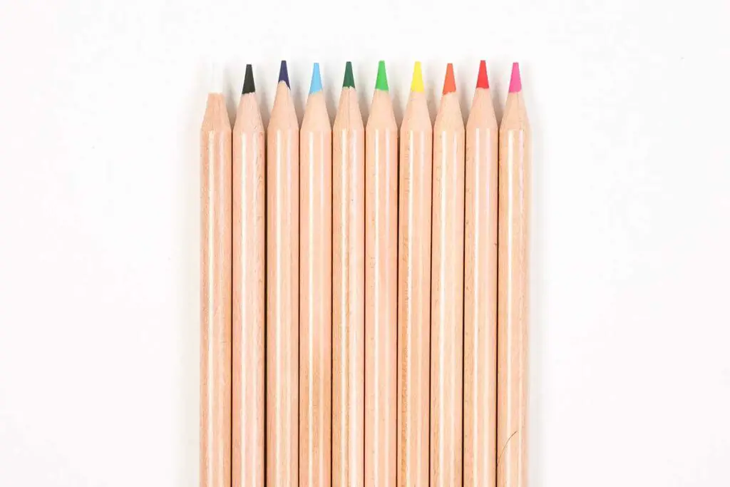 Colored pencils